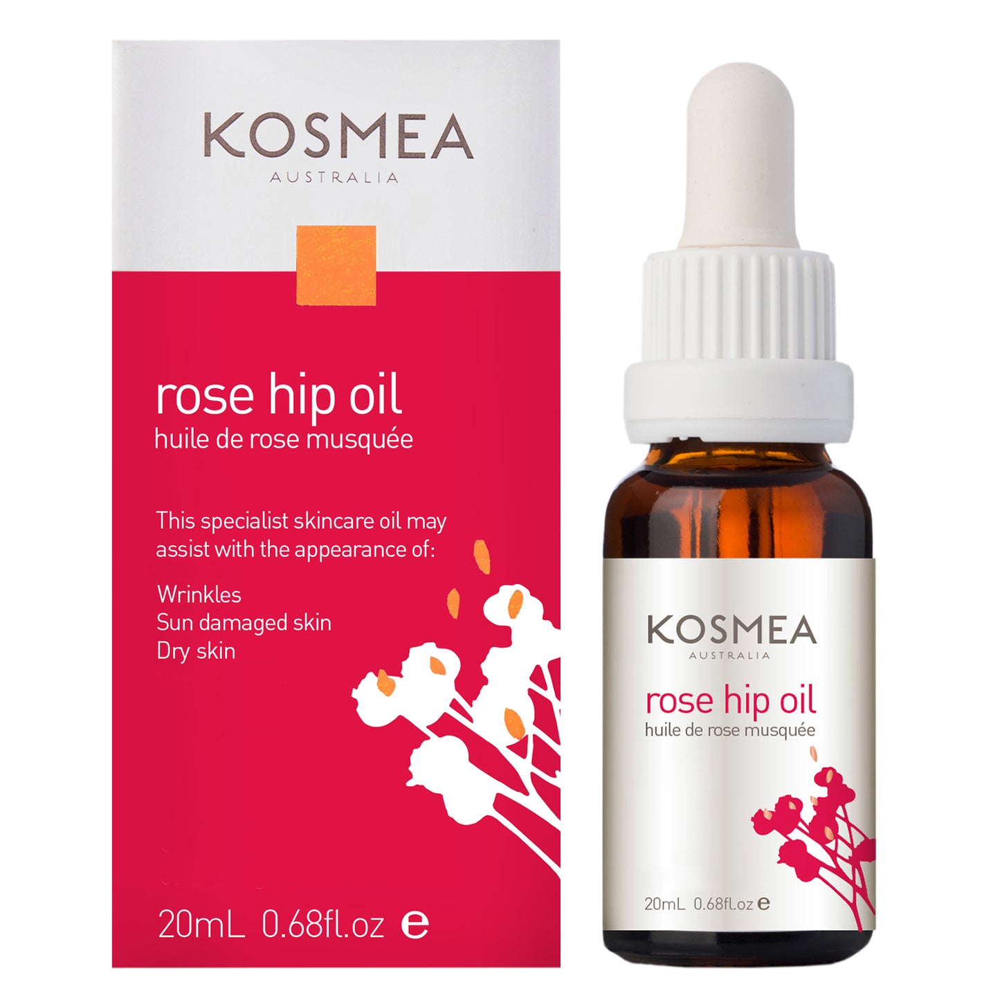 Certified Organic Rose Hip Oil 20ml